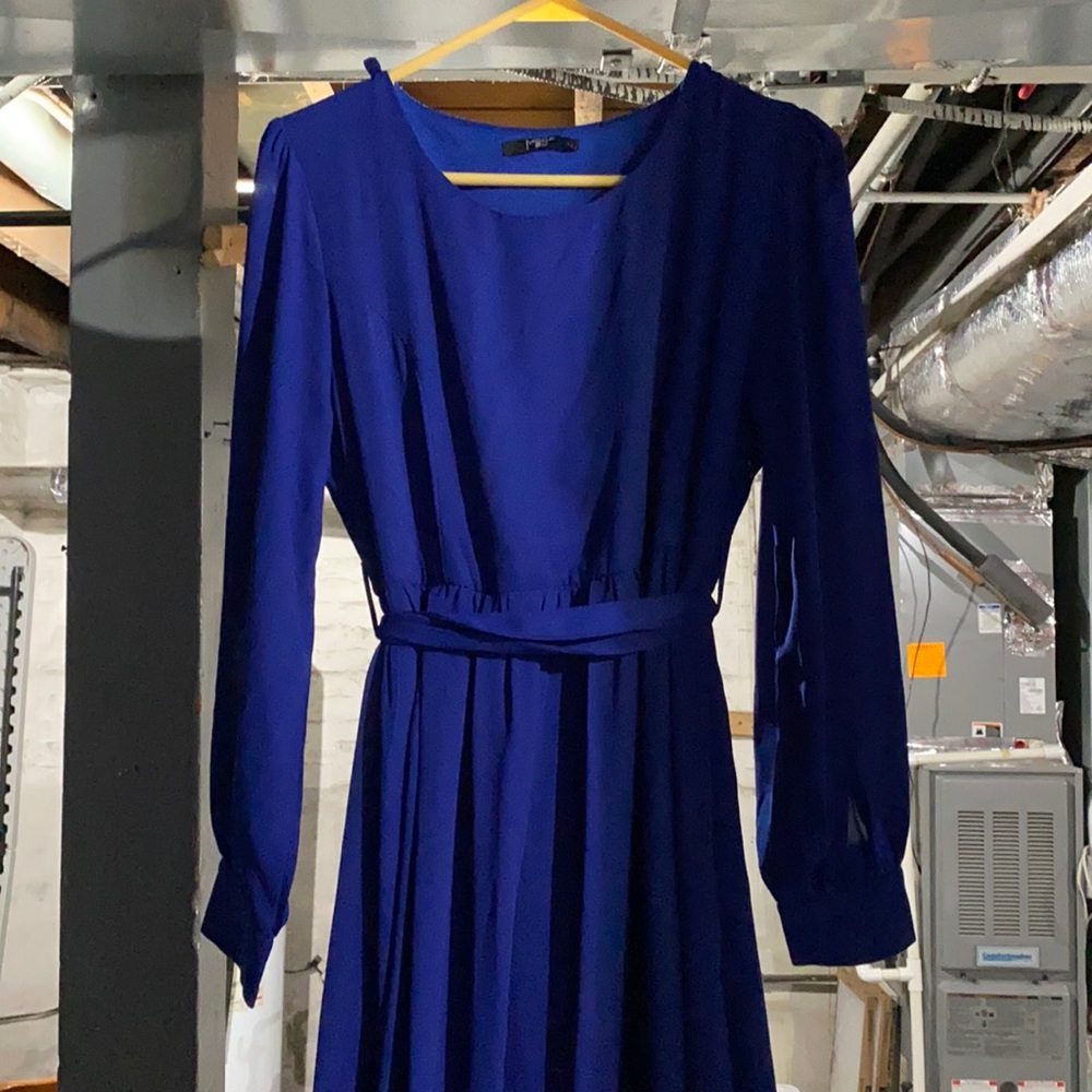 Royal Blue modest dress